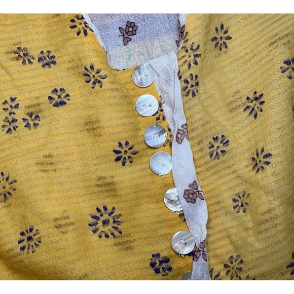 Kantha Bae Eva Romper Colorful Hippie Bohemian Gypsy One Piece Jumpsuit Relaxed - Picture 10 of 10